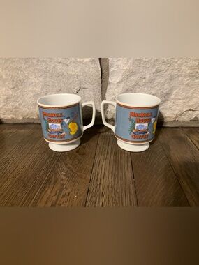 Vintage Maxwell House coffee mug set